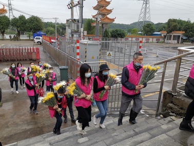 杏坛慈善会代献鲜花代拜祭活动